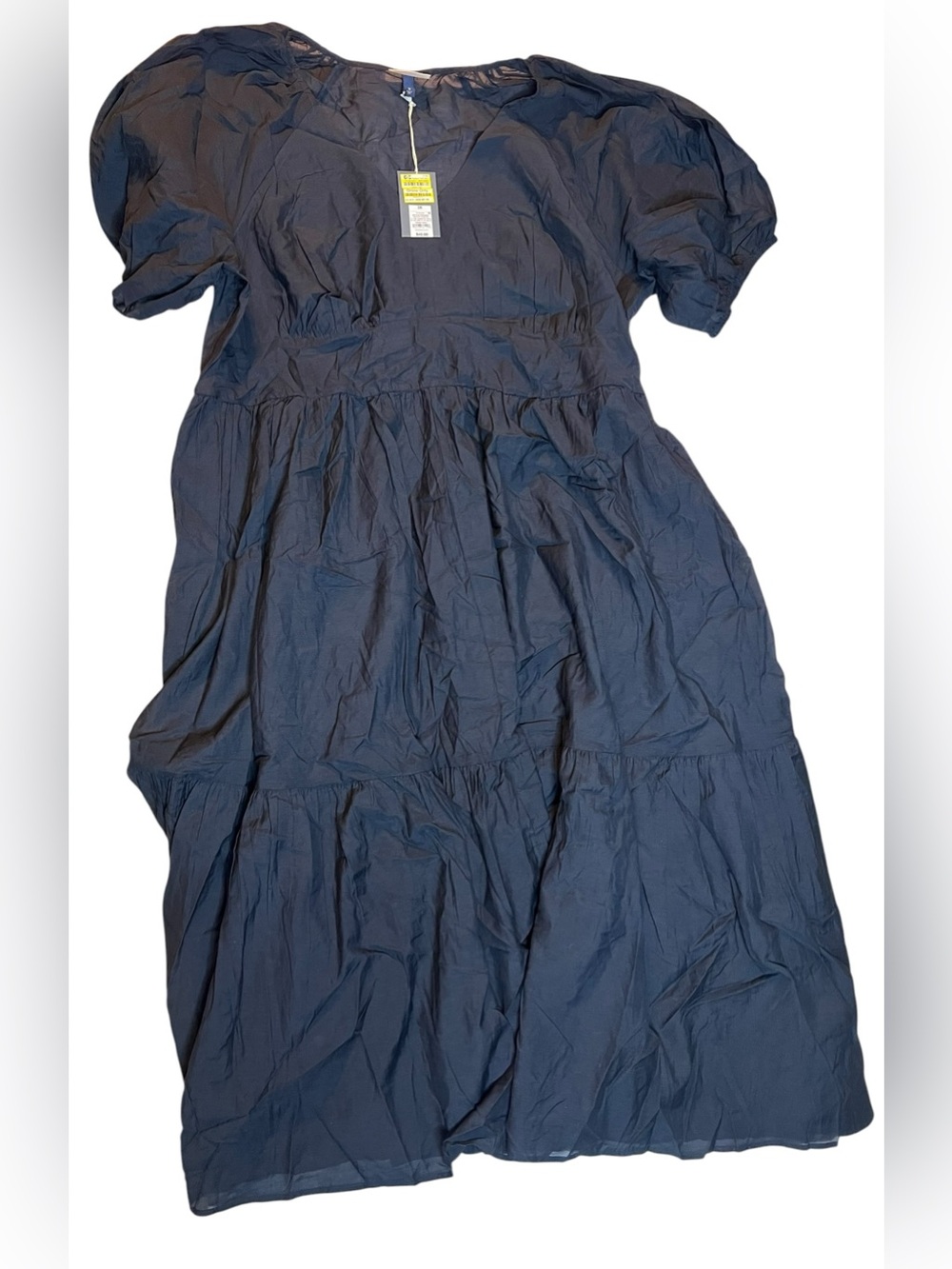 NWT Women's Puff Elbow Sleeve Maxi A-Line Dress - Universal Thread 3X - Picture 3 of 6